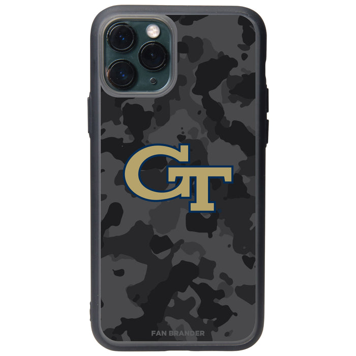 Fan Brander Slate series Phone case with Georgia Tech Yellow Jackets Urban Camo design