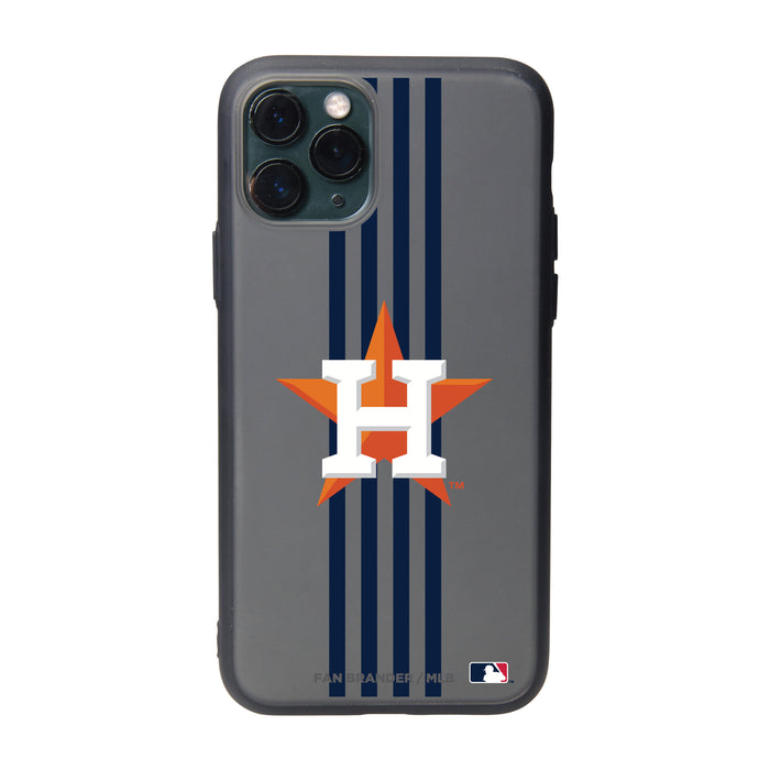 Fan Brander Slate series Phone case with Houston Astros Primary Logo with Vertical Stripe