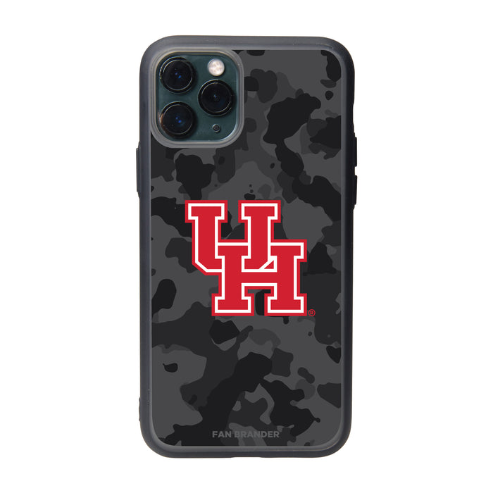 Fan Brander Slate series Phone case with Houston Cougars Urban Camo design
