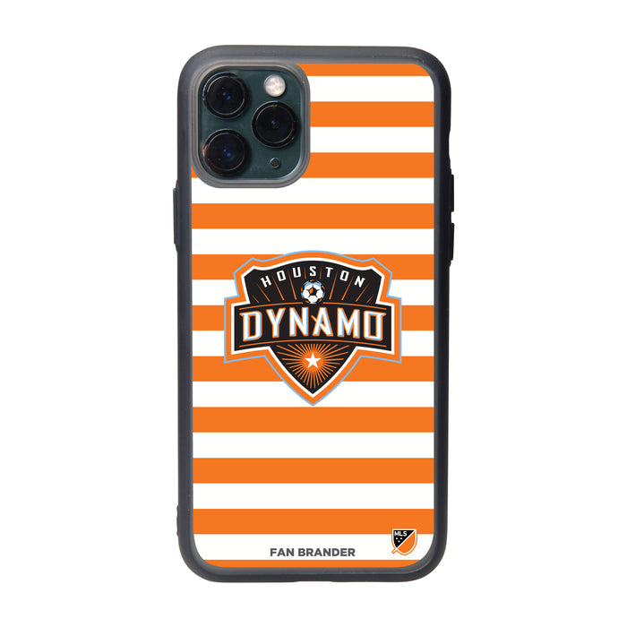 Fan Brander Slate series Phone case with Houston Dynamo Primary Logo with Stripes