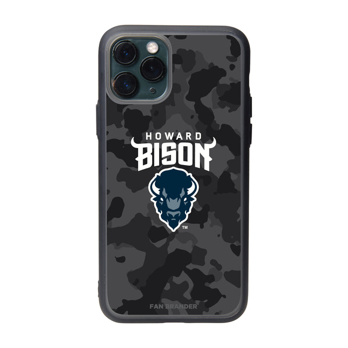 Fan Brander Slate series Phone case with Howard Bison Urban Camo design