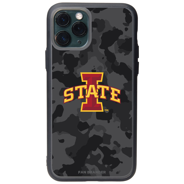 Fan Brander Slate series Phone case with Iowa State Cyclones Urban Camo design