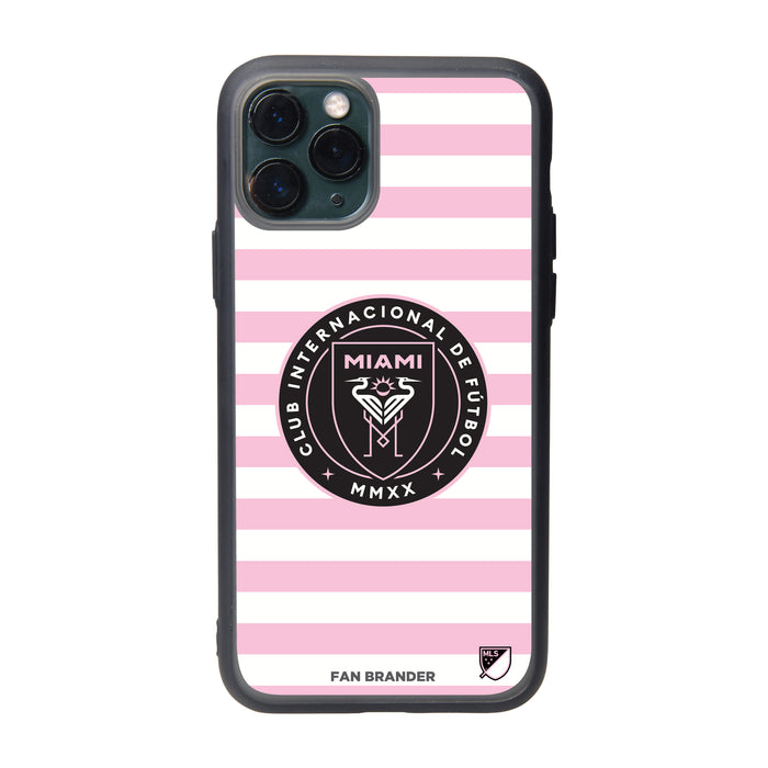 Fan Brander Slate series Phone case with Inter Miami CF Primary Logo with Stripes