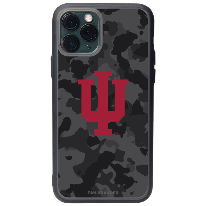 Fan Brander Slate series Phone case with Indiana Hoosiers Urban Camo design