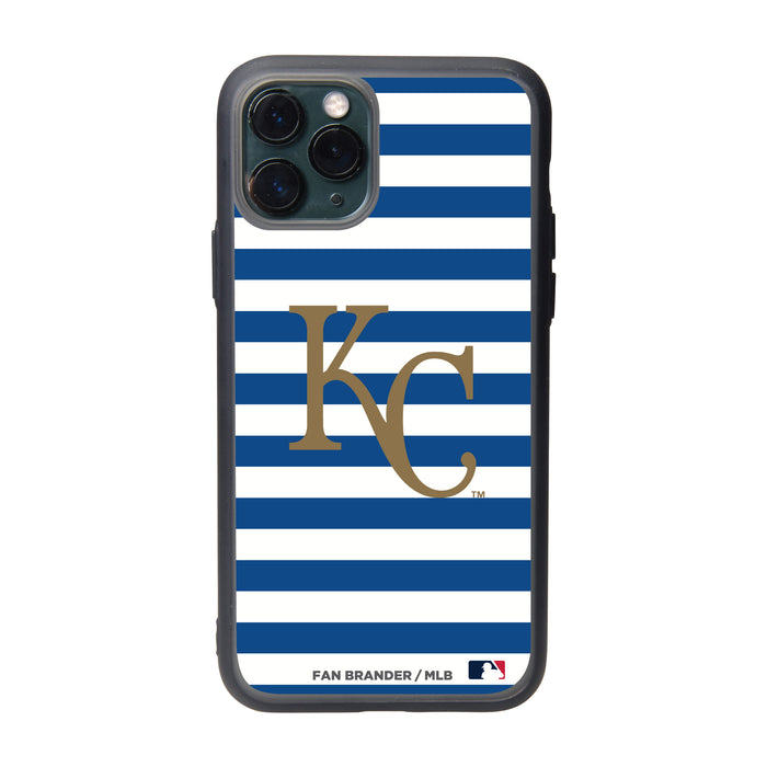 Fan Brander Slate series Phone case with Kansas City Royals Stripes