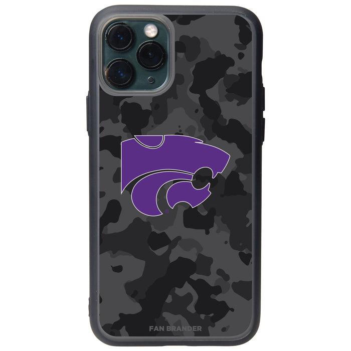 Fan Brander Slate series Phone case with Kansas State Wildcats Urban Camo design