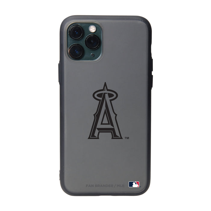 Fan Brander Slate series Phone case with Los Angeles Angels Primary Logo in Black