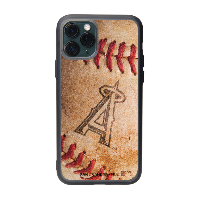 Fan Brander Slate series Phone case with Los Angeles Angels Primary Logo and Baseball Design