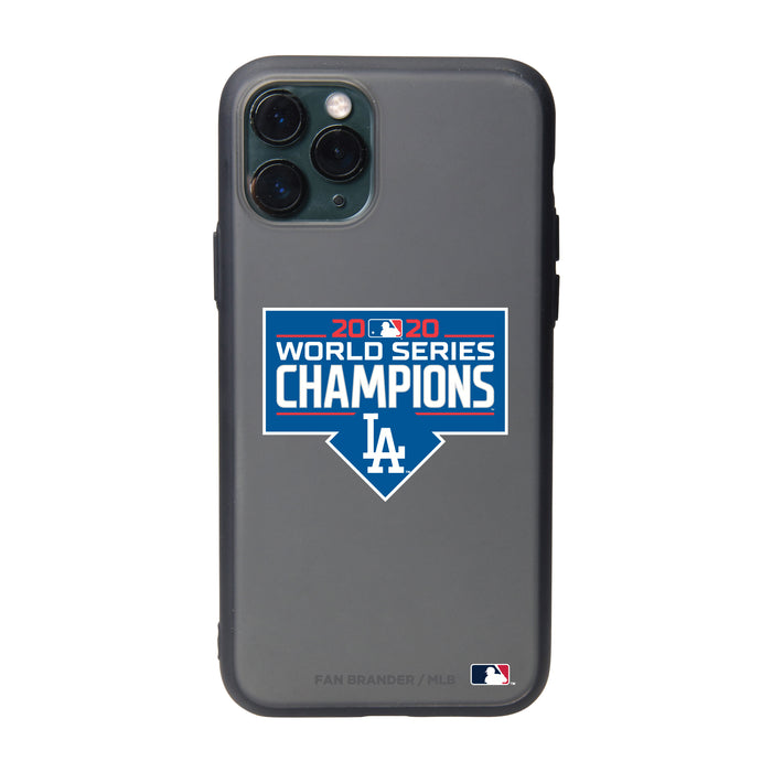 Fan Brander Slate series Phone case with Los Angeles Dodgers 2020 MLB Champions Design