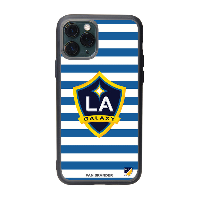Fan Brander Slate series Phone case with LA Galaxy Primary Logo with Stripes