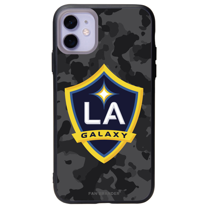 Fan Brander Slate series Phone case with LA Galaxy Urban Camo Background