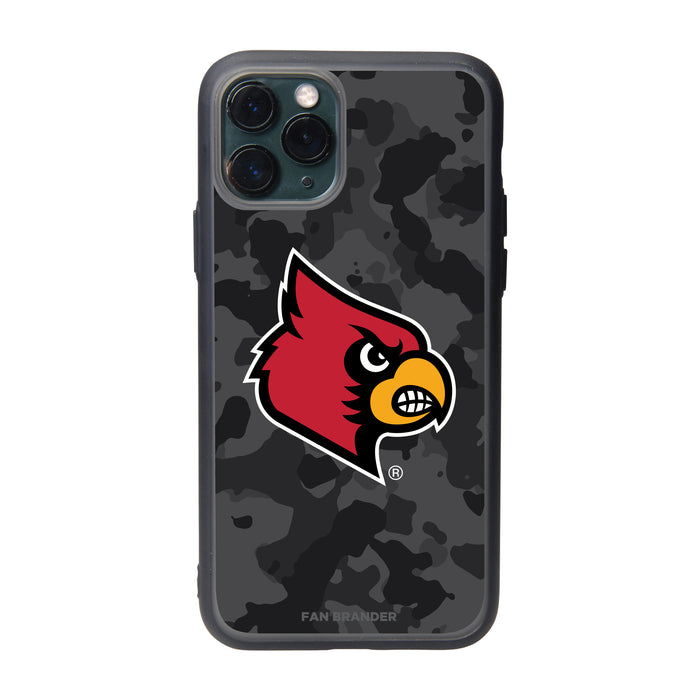 Fan Brander Slate series Phone case with Louisville Cardinals Urban Camo design