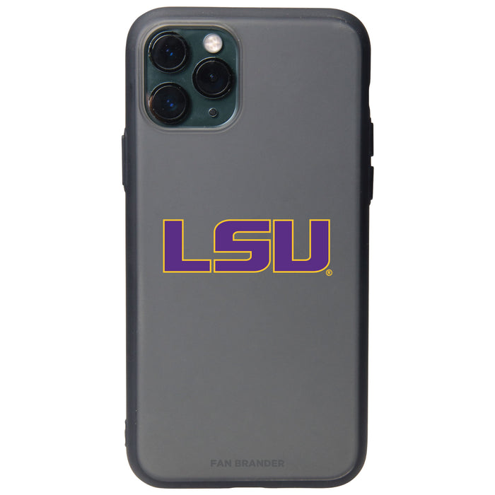 Fan Brander Slate series Phone case with LSU Tigers Primary Logo
