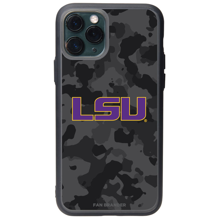 Fan Brander Slate series Phone case with LSU Tigers Urban Camo design