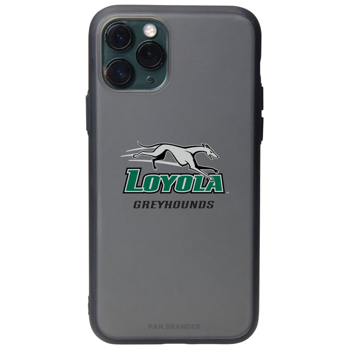 Fan Brander Slate series Phone case with Loyola Univ Of Maryland Hounds Primary Logo