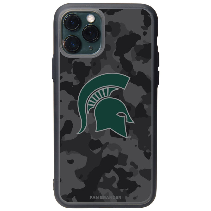 Fan Brander Slate series Phone case with Michigan State Spartans Urban Camo design