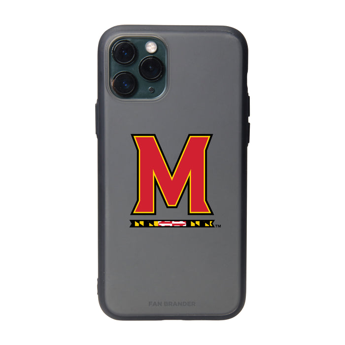 Fan Brander Slate series Phone case with Maryland Terrapins Primary Logo