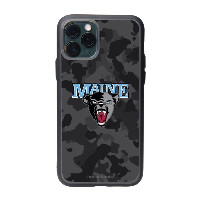 Fan Brander Slate series Phone case with Maine Black Bears Urban Camo design