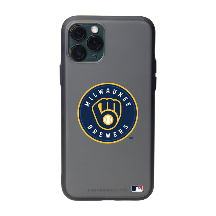 Fan Brander Slate series Phone case with Milwaukee Brewers Primary Logo
