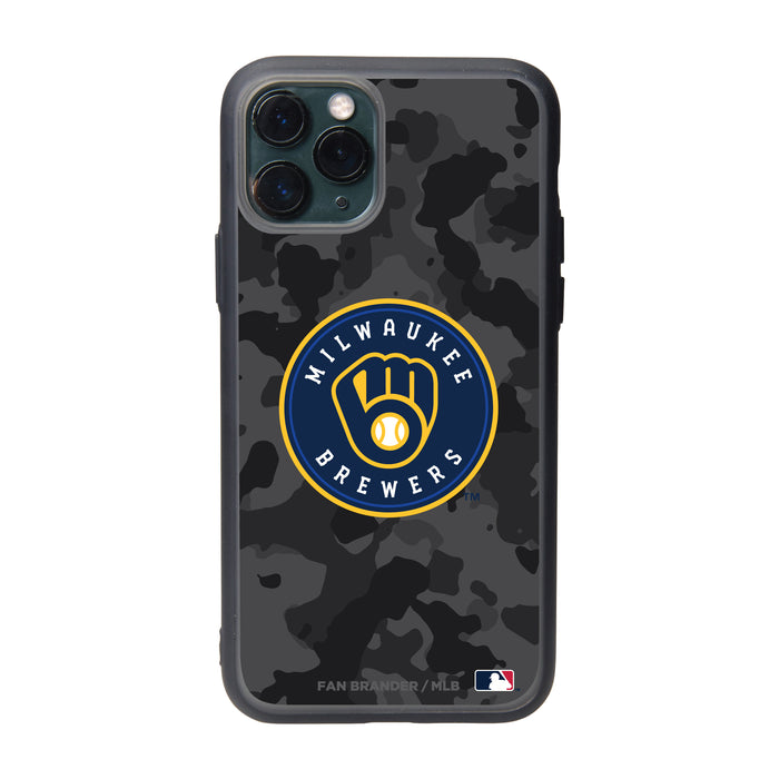 Fan Brander Slate series Phone case with Milwaukee Brewers Urban Camo
