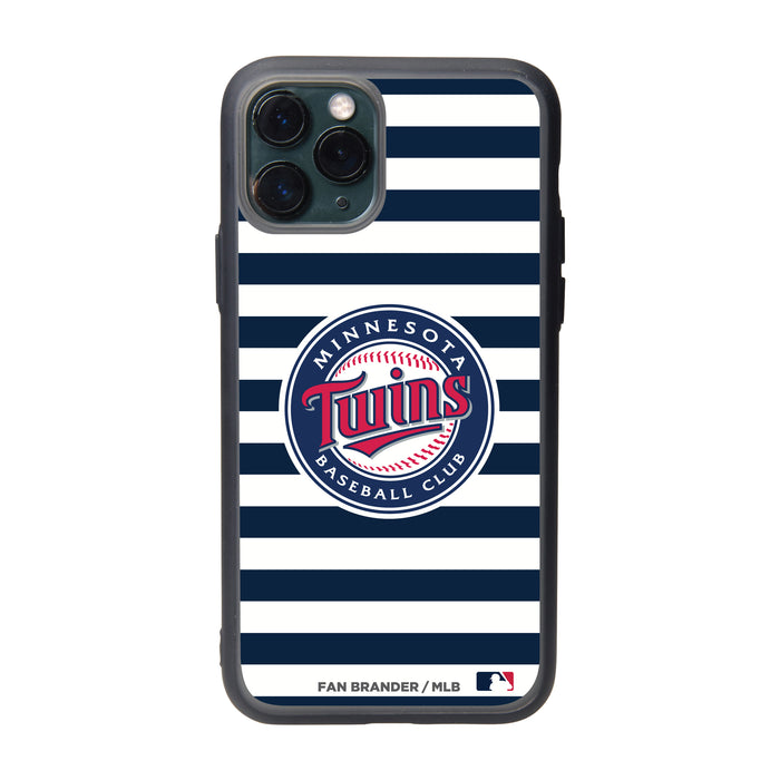 Fan Brander Slate series Phone case with Minnesota Twins Stripes