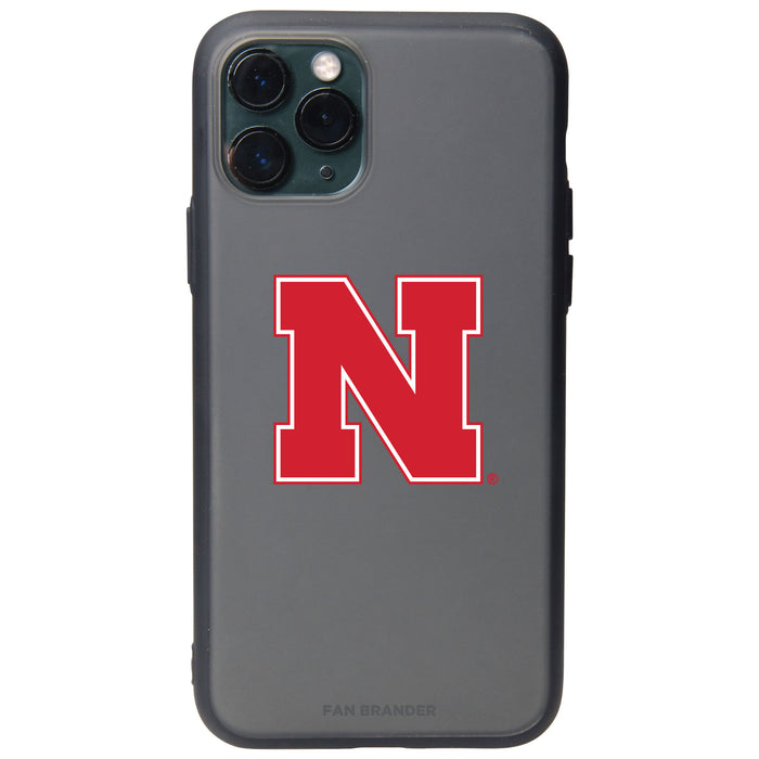 Fan Brander Slate series Phone case with Nebraska Cornhuskers Primary Logo