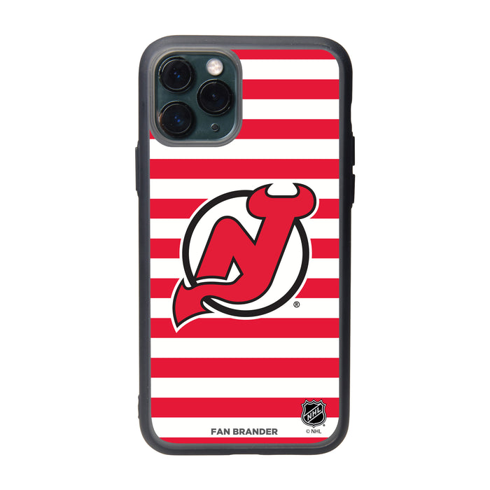 Fan Brander Slate series Phone case with New Jersey Devils Stripes