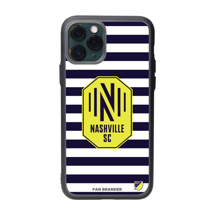 Fan Brander Slate series Phone case with Nashville SC Primary Logo with Stripes