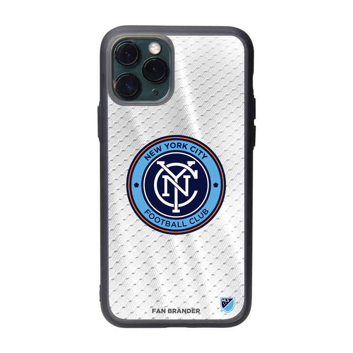 Fan Brander Slate series Phone case with New York City FC Primary Logo with Jersey design