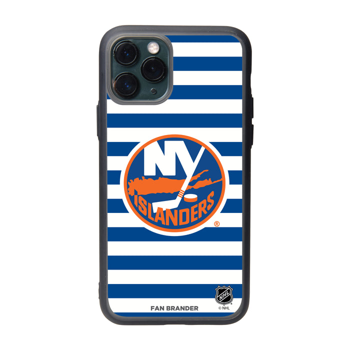 Fan Brander Slate series Phone case with New York Islanders Stripes