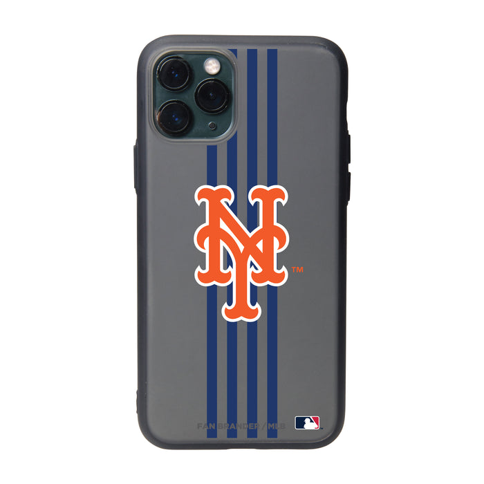 Fan Brander Slate series Phone case with New York Mets Primary Logo with Vertical Stripe