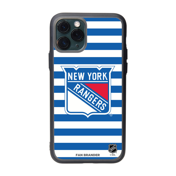 Fan Brander Slate series Phone case with New York Rangers Stripes