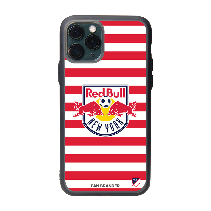 Fan Brander Slate series Phone case with New York Red Bulls Primary Logo with Stripes