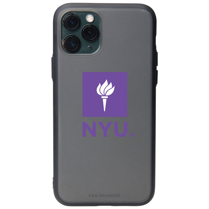 Fan Brander Slate series Phone case with NYU Primary Logo