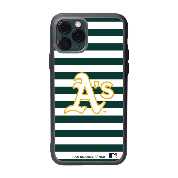 Fan Brander Slate series Phone case with Oakland Athletics Stripes
