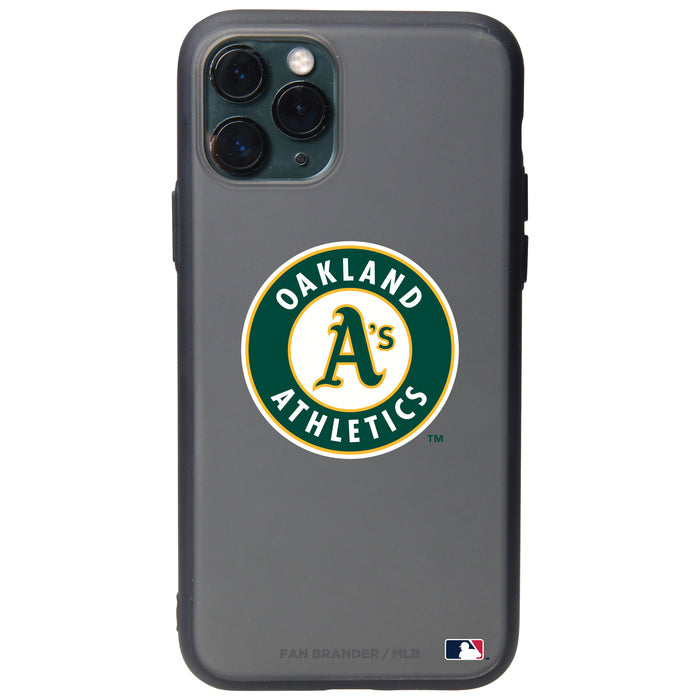 Fan Brander Slate series Phone case with Oakland Athletics Secondary mark design