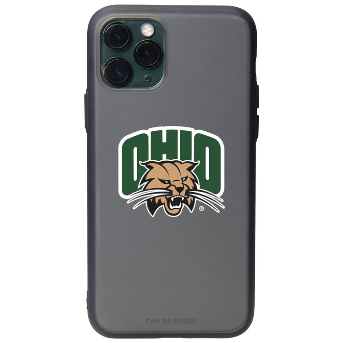 Fan Brander Slate series Phone case with Ohio University Bobcats Primary Logo