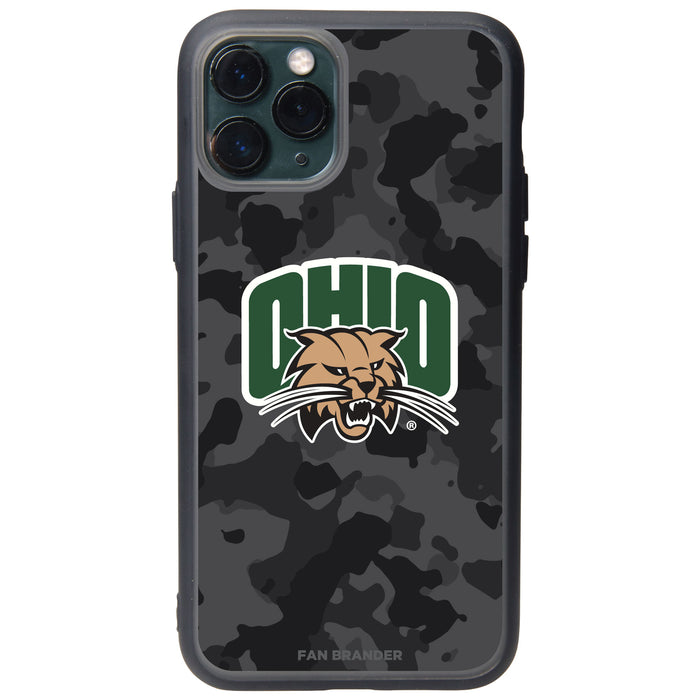 Fan Brander Slate series Phone case with Ohio University Bobcats Urban Camo design