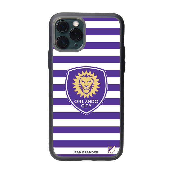 Fan Brander Slate series Phone case with Orlando City SC Primary Logo with Stripes