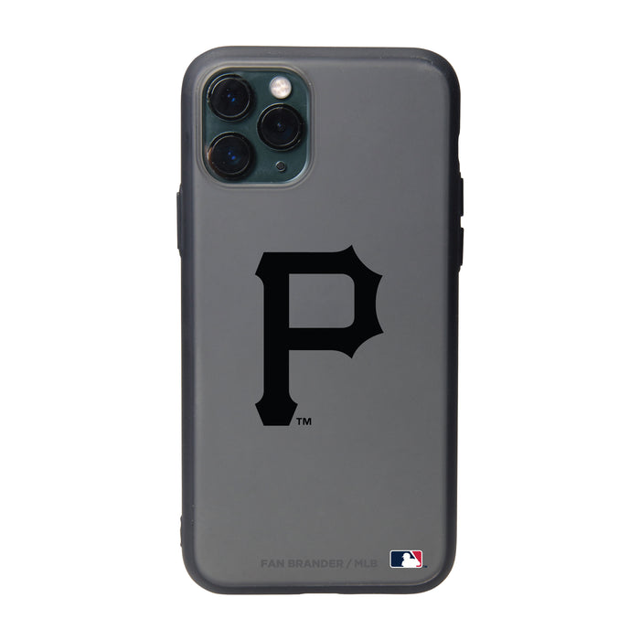 Fan Brander Slate series Phone case with Pittsburgh Pirates Primary Logo in Black