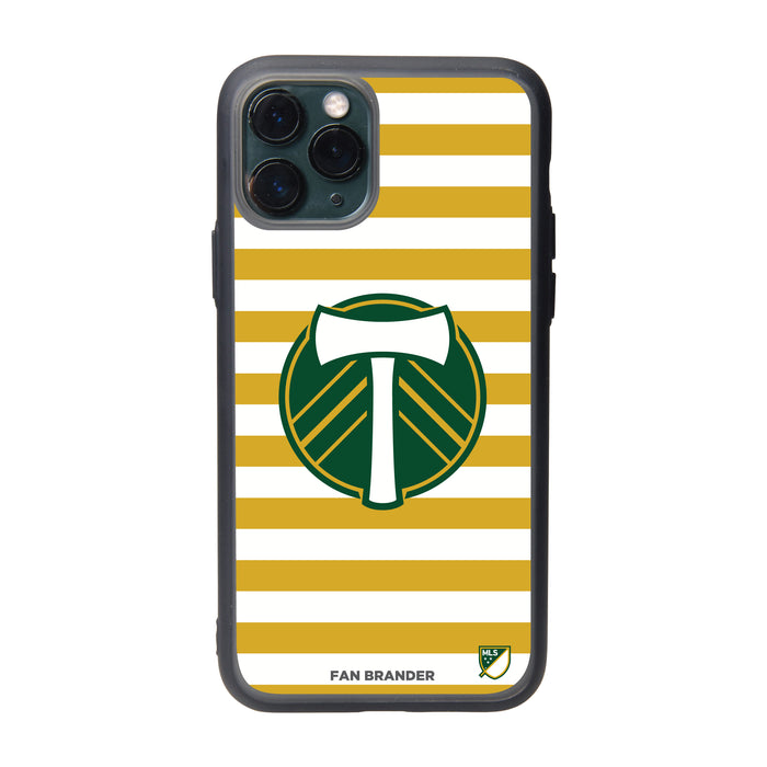 Fan Brander Slate series Phone case with Portland Timbers Primary Logo with Stripes