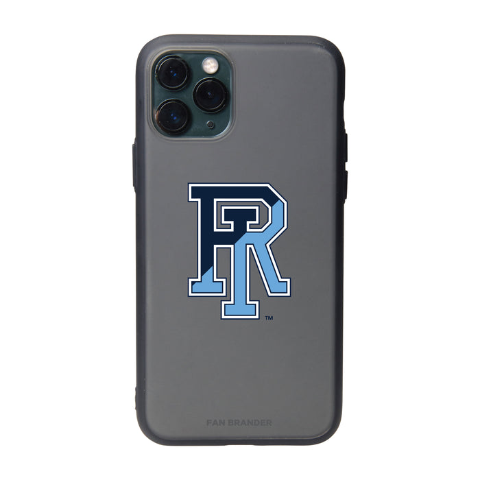 Fan Brander Slate series Phone case with Rhode Island Rams Primary Logo