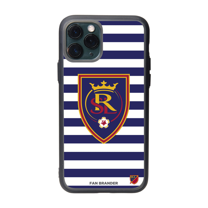 Fan Brander Slate series Phone case with Real Salt Lake Primary Logo with Stripes