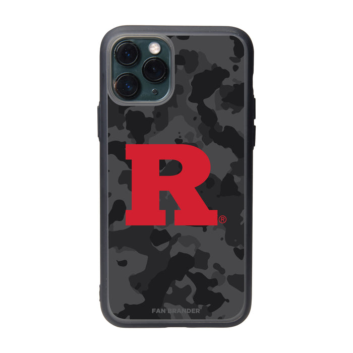 Fan Brander Slate series Phone case with Rutgers Scarlet Knights Urban Camo design