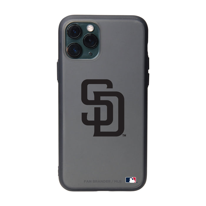 Fan Brander Slate series Phone case with San Diego Padres Primary Logo in Black