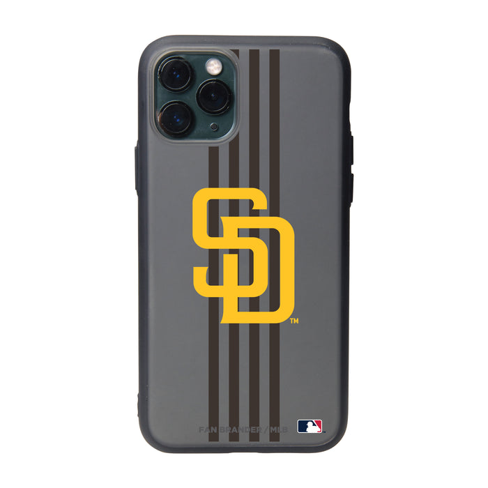 Fan Brander Slate series Phone case with San Diego Padres Primary Logo with Vertical Stripe