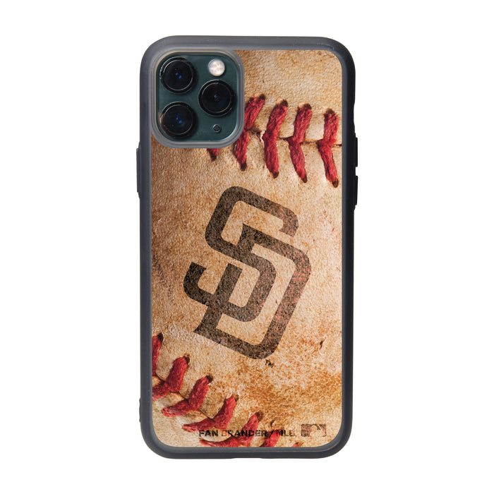 Fan Brander Slate series Phone case with San Diego Padres Primary Logo and Baseball Design