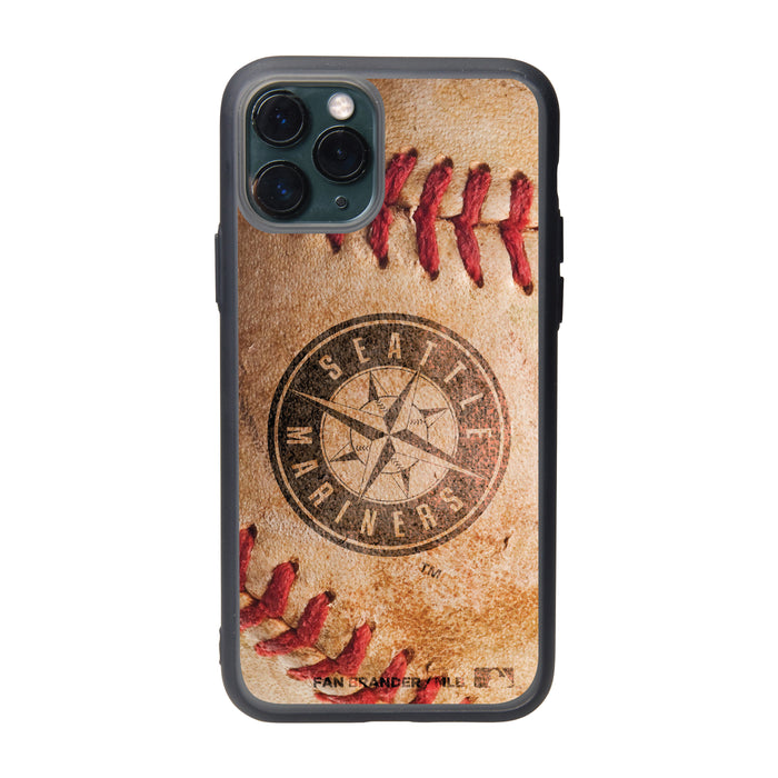Fan Brander Slate series Phone case with Seattle Mariners Primary Logo and Baseball Design
