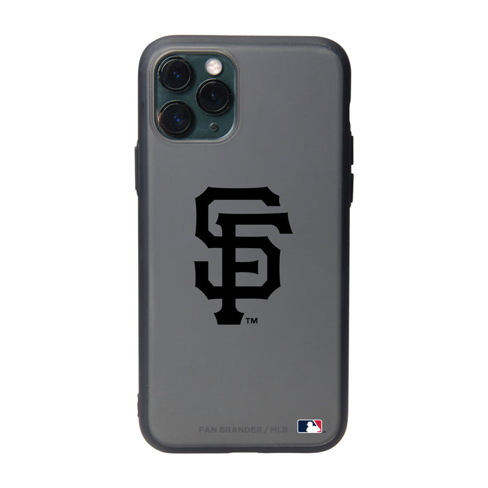 Fan Brander Slate series Phone case with San Francisco Giants Primary Logo in Black