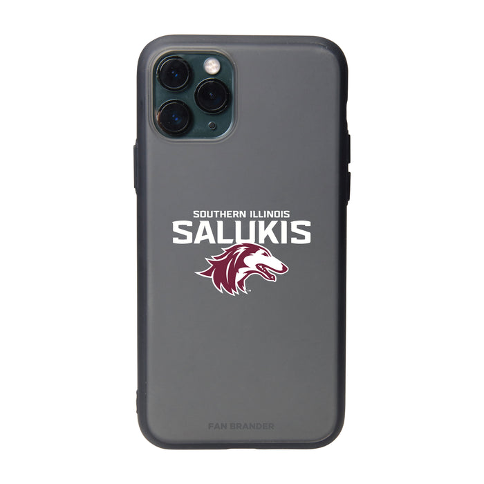 Fan Brander Slate series Phone case with Southern Illinois Salukis Primary Logo